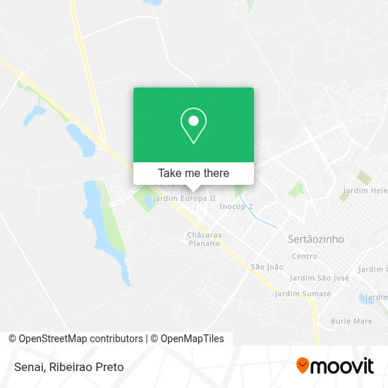 Senai map