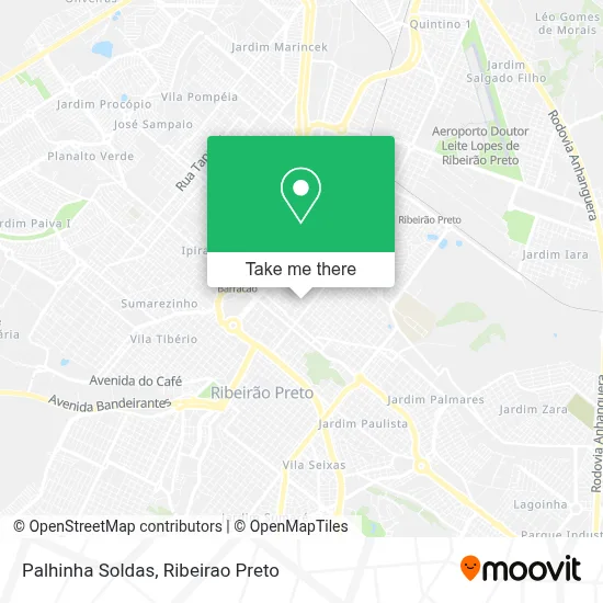 Palhinha Soldas map