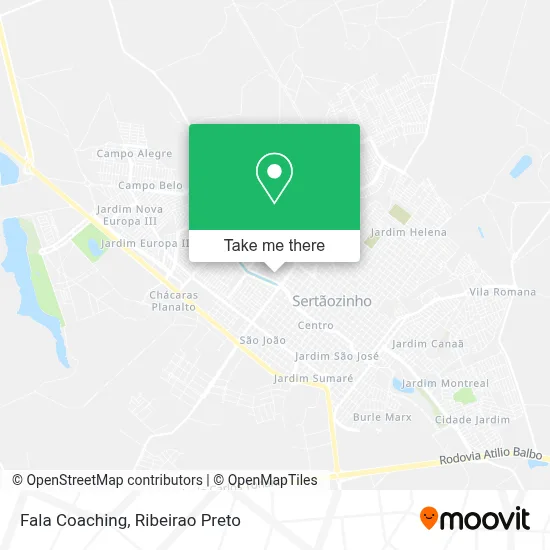 Fala Coaching map