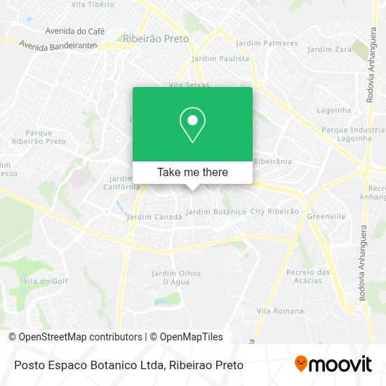 Posto Espaco Botanico Ltda map