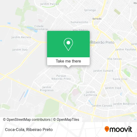 Coca-Cola map
