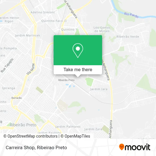 Carreira Shop map