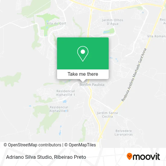 Adriano Silva Studio map