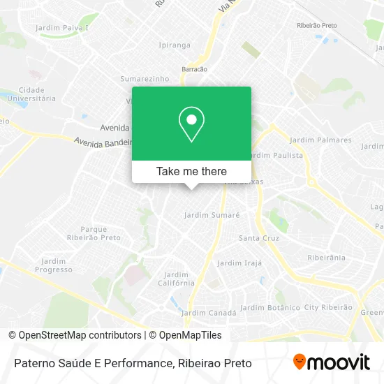 Paterno Saúde E Performance map