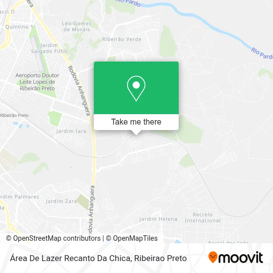 Área De Lazer Recanto Da Chica map