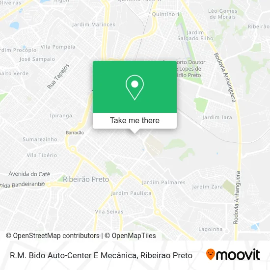R.M. Bido Auto-Center E Mecânica map