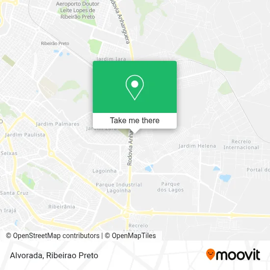 Alvorada map