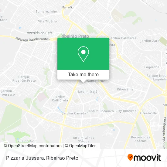 Pizzaria Jussara map