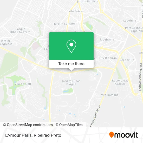 L'Amour Paris map