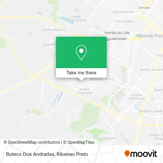 Buteco Dos Andradas map