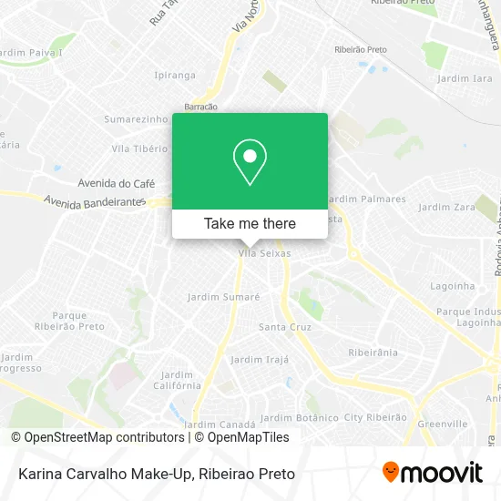 Karina Carvalho Make-Up map