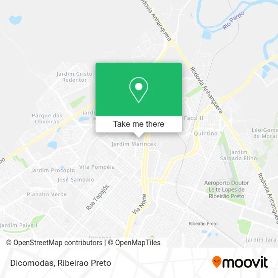 Dicomodas map