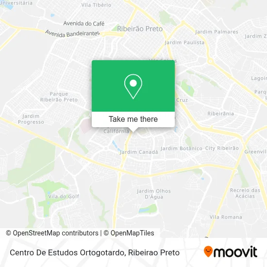Centro De Estudos Ortogotardo map