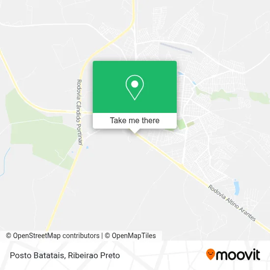 Posto Batatais map