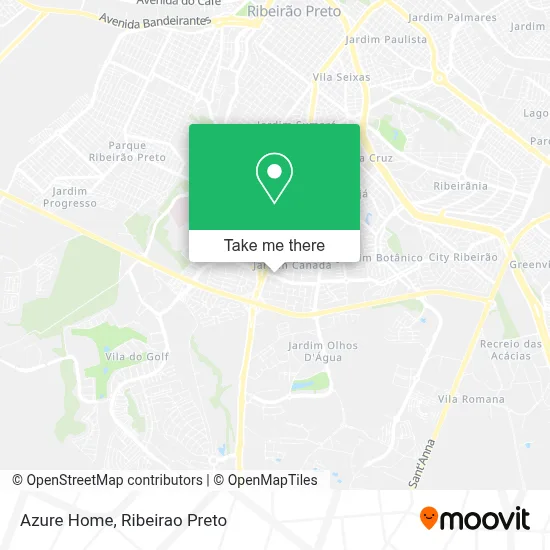 Azure Home map