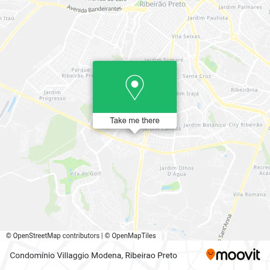Condomínio Villaggio Modena map