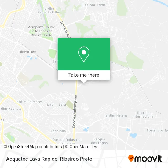 Acquatec Lava Rapido map