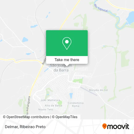 Delmar map
