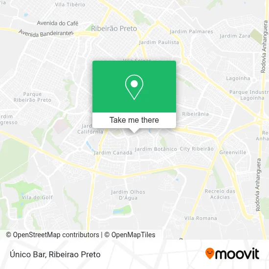 Único Bar map