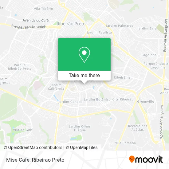 Mise Cafe map