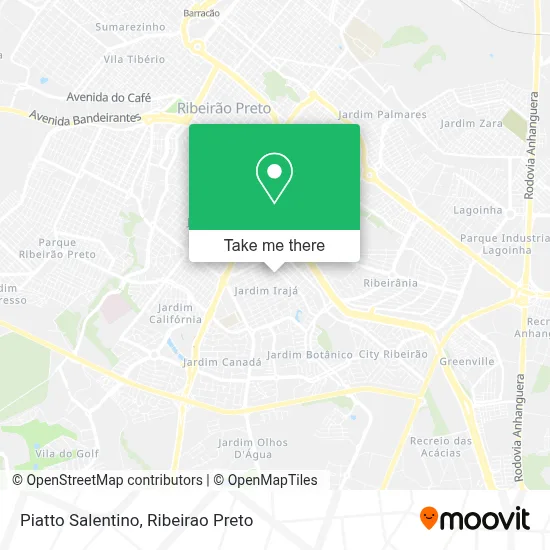 Piatto Salentino map