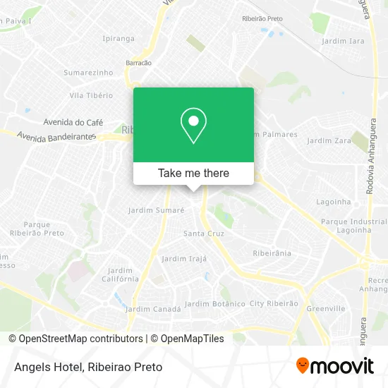 Angels Hotel map