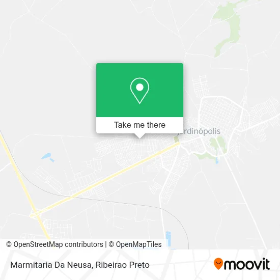 Marmitaria Da Neusa map