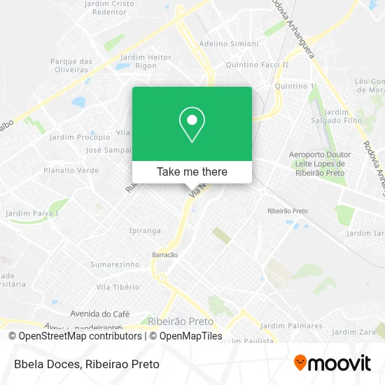 Bbela Doces map