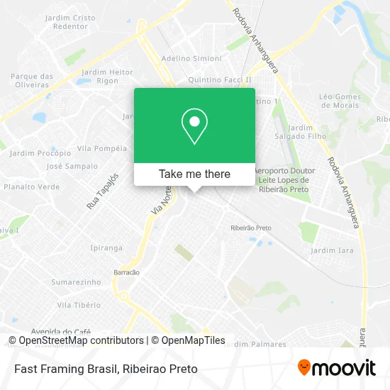 Fast Framing Brasil map