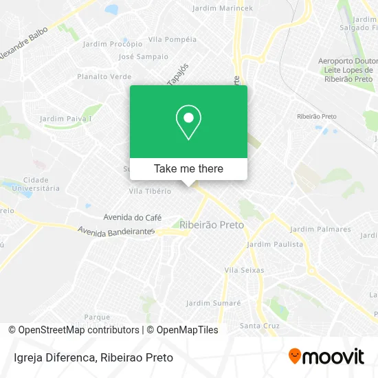 Igreja Diferenca map