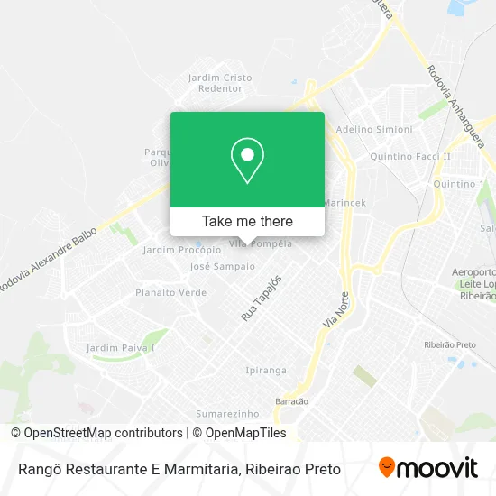 Rangô Restaurante E Marmitaria map