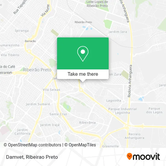 Damvet map