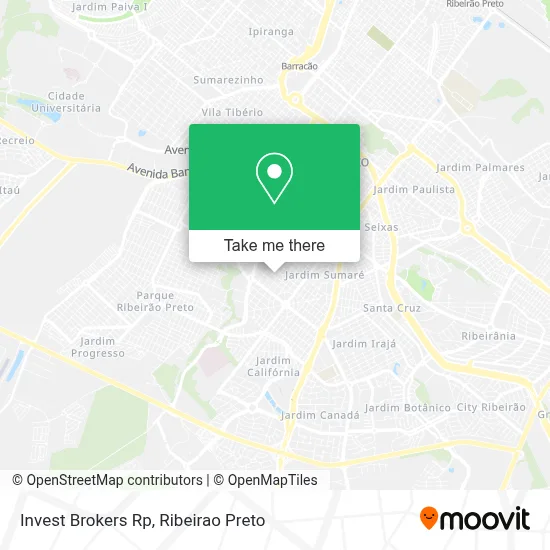 Invest Brokers Rp map