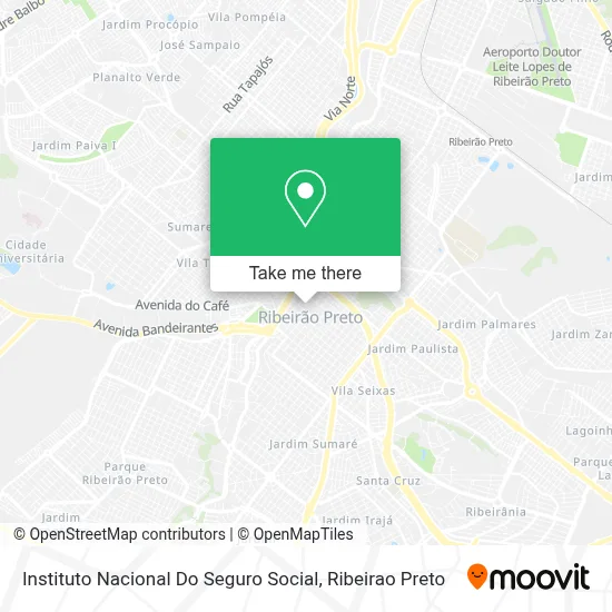 Instituto Nacional Do Seguro Social map