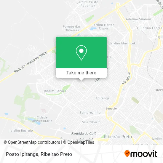 Posto Ipiranga map