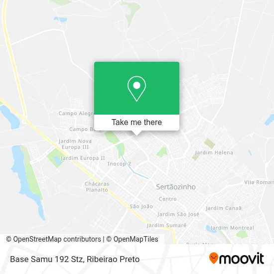Base Samu 192 Stz map