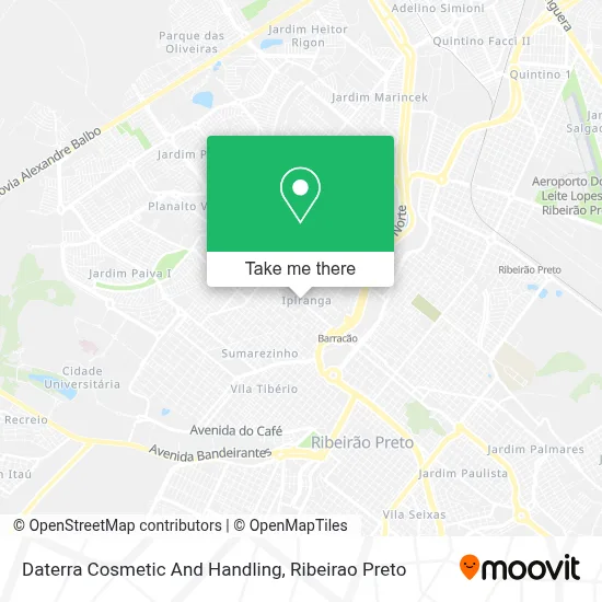 Daterra Cosmetic And Handling map