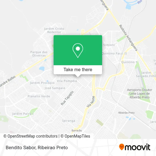 Bendito Sabor map