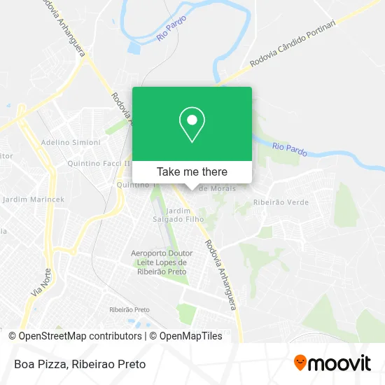 Boa Pizza map