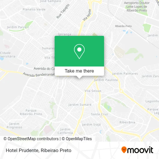 Hotel Prudente map