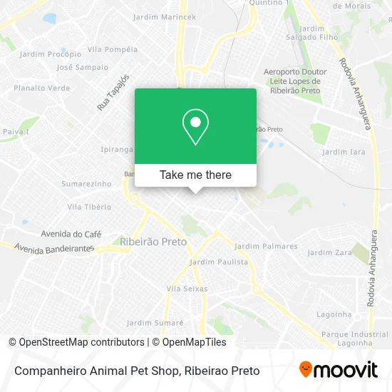 Companheiro Animal Pet Shop map