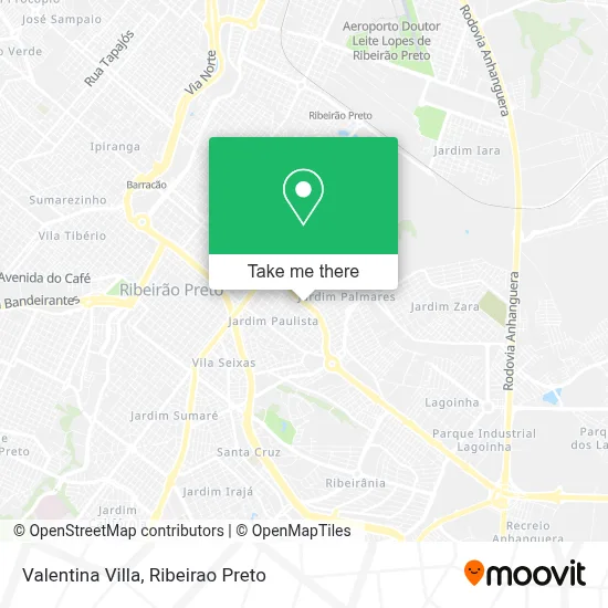 Villa Valentina map