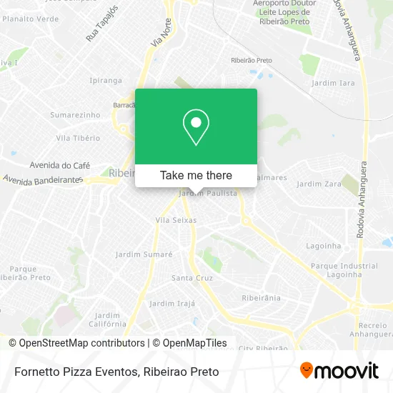 Fornetto Pizza Eventos map