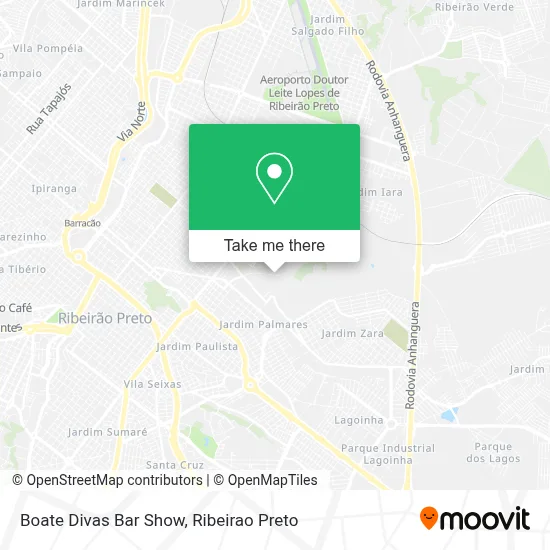 Boate Divas Bar Show map