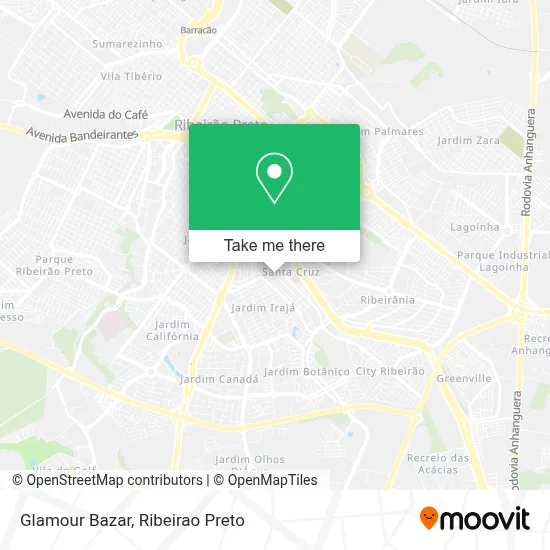 Glamour Bazar map