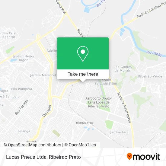 Lucas Pneus Ltda map