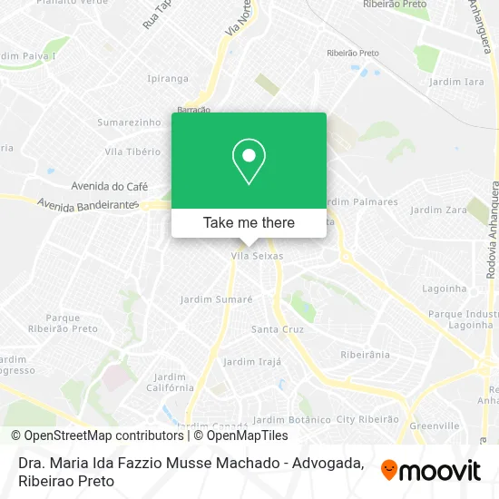 Dra. Maria Ida Fazzio Musse Machado - Advogada map