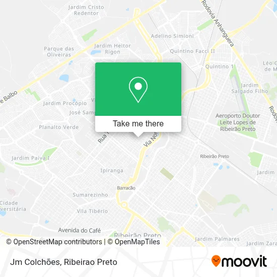 Jm Colchões map