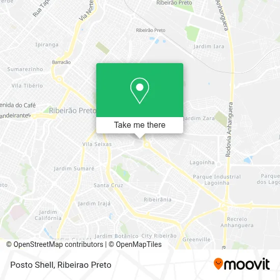 Posto Shell map