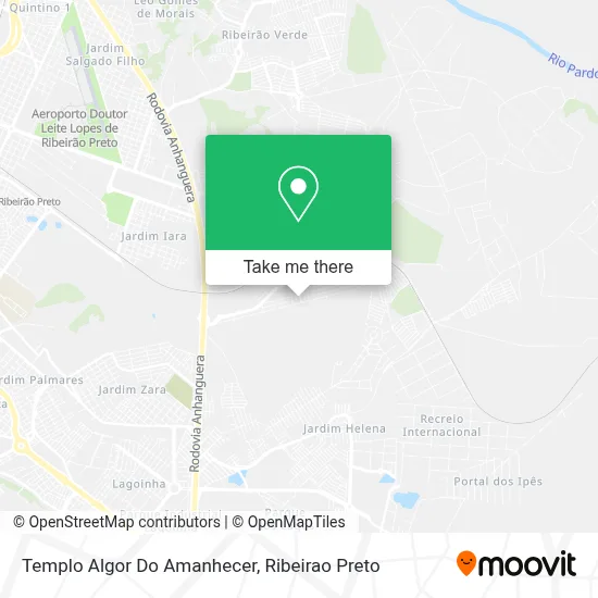 Templo Algor Do Amanhecer map